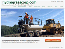 Tablet Screenshot of hydrograsscorp.com